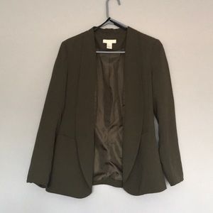 Never worn! Hunter green blazer